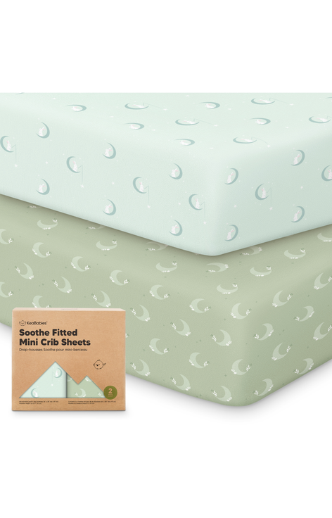 Soothe Fitted Mini Crib Sheet