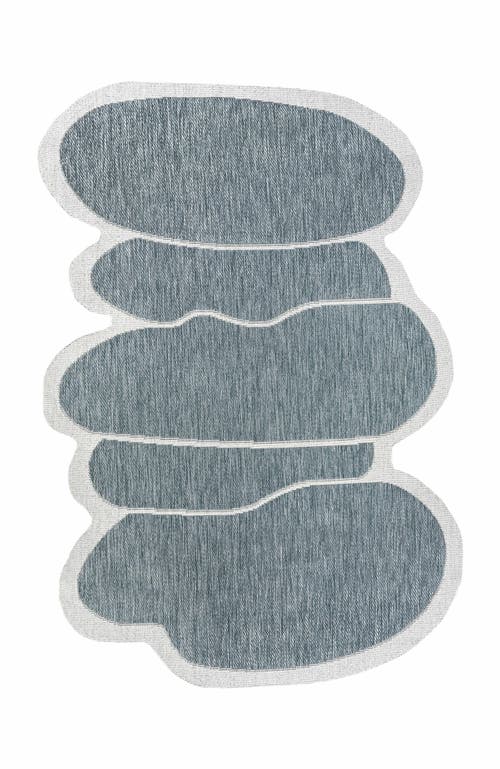 Jonathan Y Jasper Modern Rustic Abstract Indoor/outdoor Shaped Area Rug