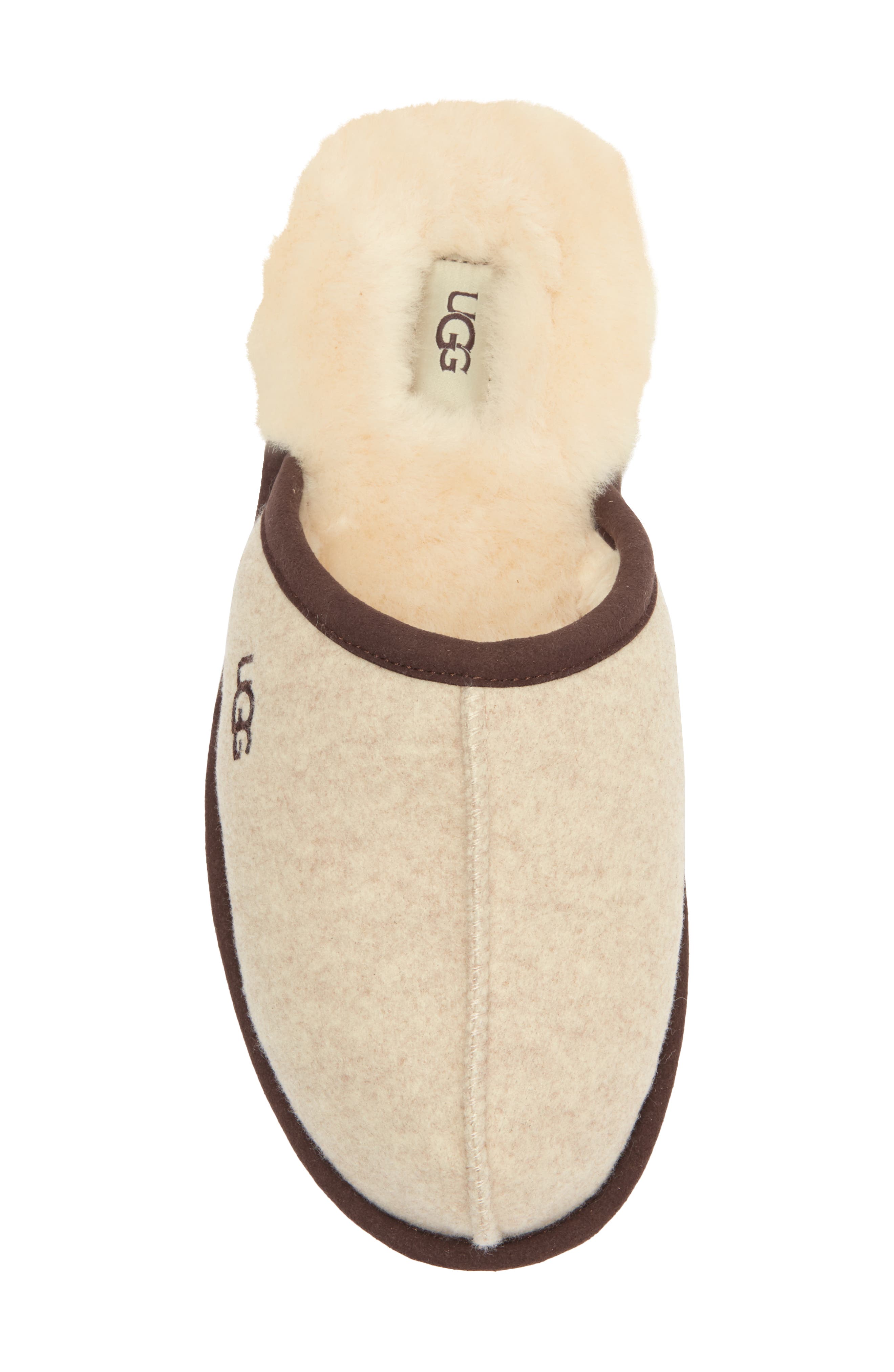UGG<sup>®</sup> Scuff II Slipper, Alternate, color, Chocolate/Ivory