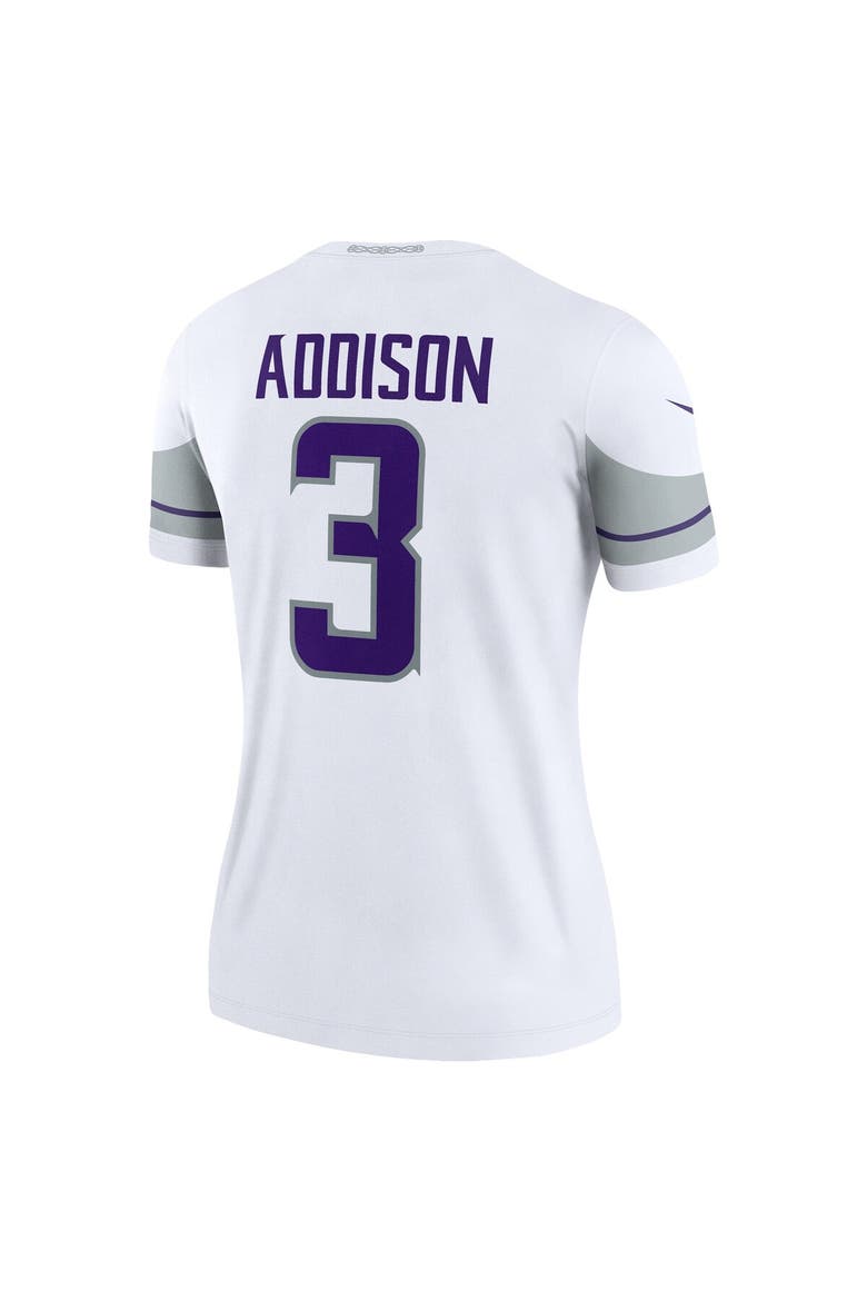 Women's Nike Jordan Addison  White Minnesota Vikings Alternate Legend Player Performance Top, Alternate, color, White