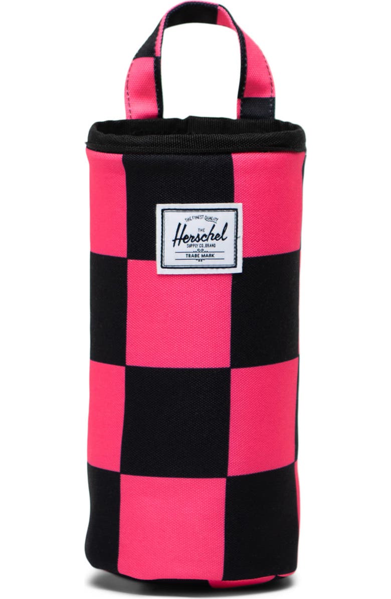 Herschel Supply Co. Small Alexander Insulated Recycled Polyester Zip Tote and Bottle Holder, Alternate, color,