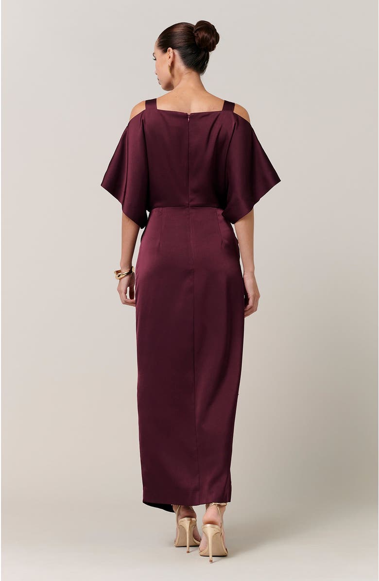 SAVEL Josylin Midi Dress, Alternate, color, Plum