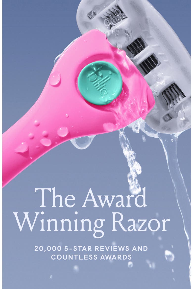Womens Razor Kit with 1 Handle + 2 Blade Refills + Magnetic Holder, Alternate, color, MALIBU