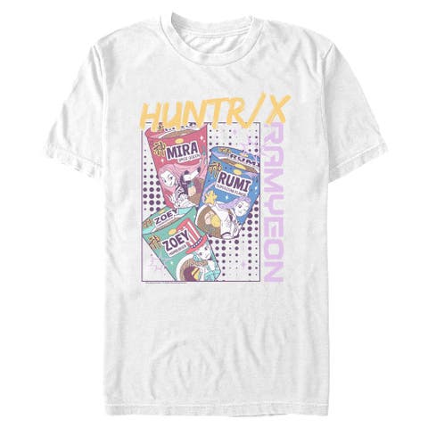 Men's KPop Demon Hunters Huntrix Instant Ramyeon  Graphic T-Shirt