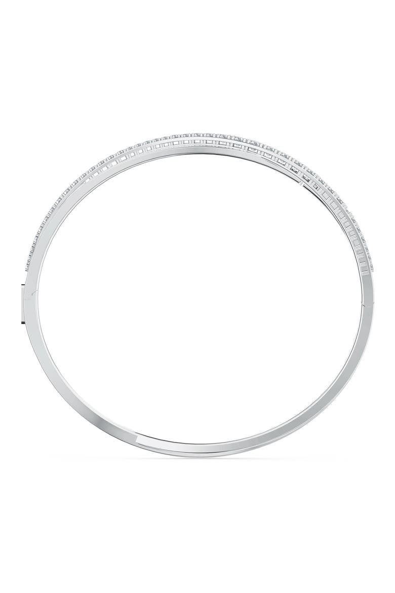 Hyperbola Bangle, Alternate, color, SILVER