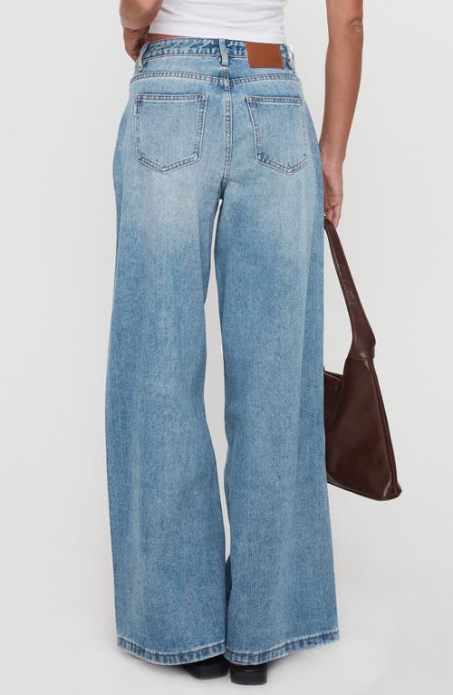Princess Polly Ringer Low Rise Wide Leg Jeans