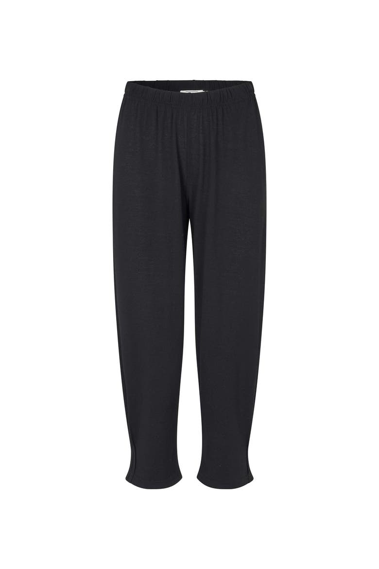 MaPatti Pleated Loose Fit Pants, Alternate, color, Black