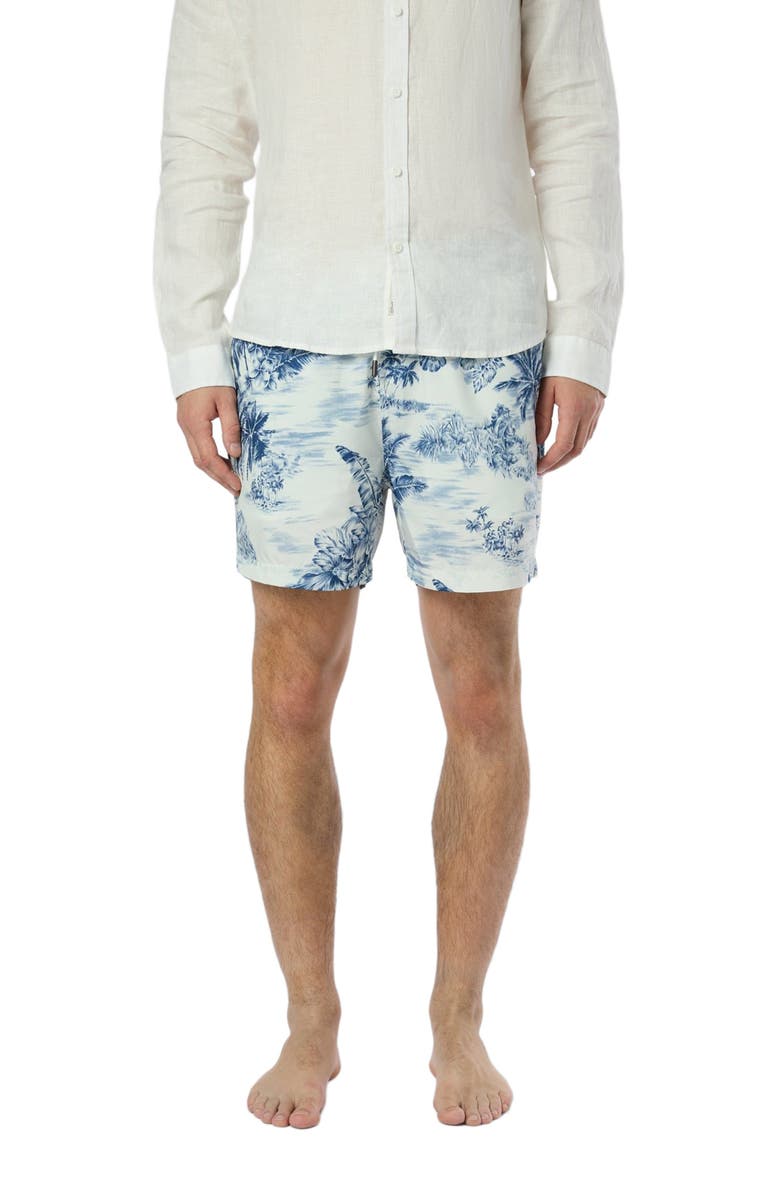 Onia Charles 5" Swim Trunk, Alternate, color, White Multi