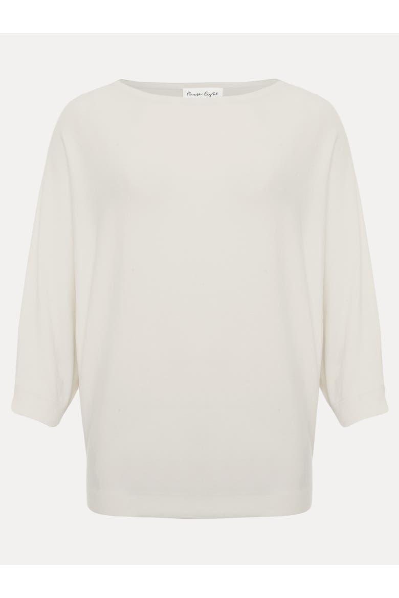Cristine Slash Neck Knit Jumper, Alternate, color, Ivory
