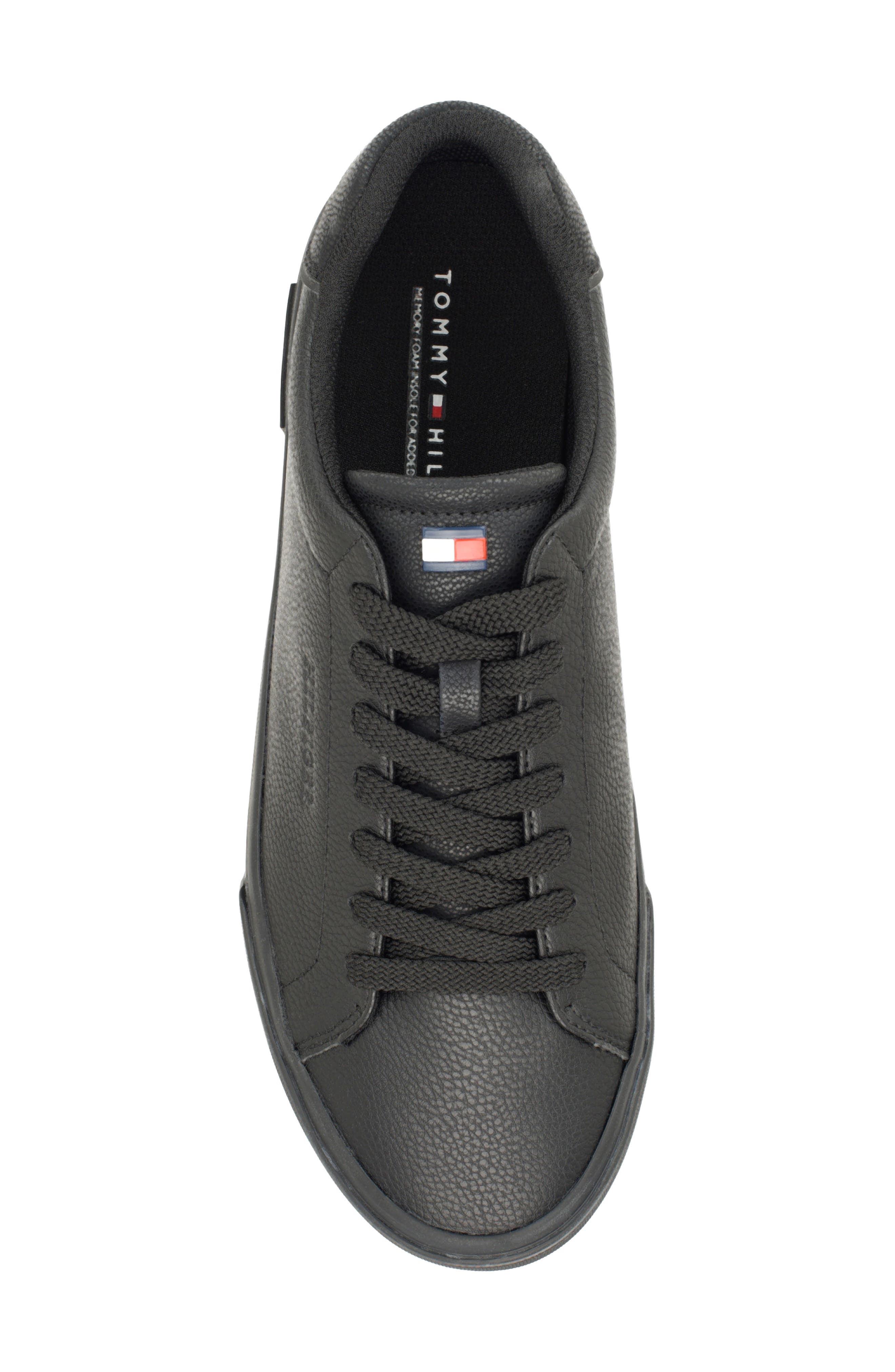 Rawly Low Top Sneaker, Alternate, color, BLACK/ BLACK