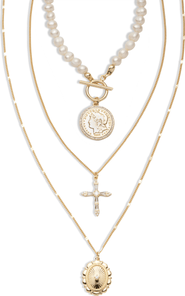 Electric Picks xSarah & Hollie Amore Necklace Set of 3
