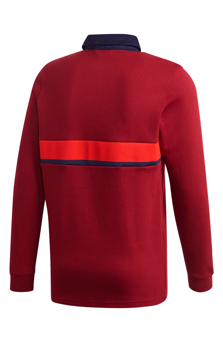 adidas Originals Samstag Stripe Rugby Shirt | Nordstrom