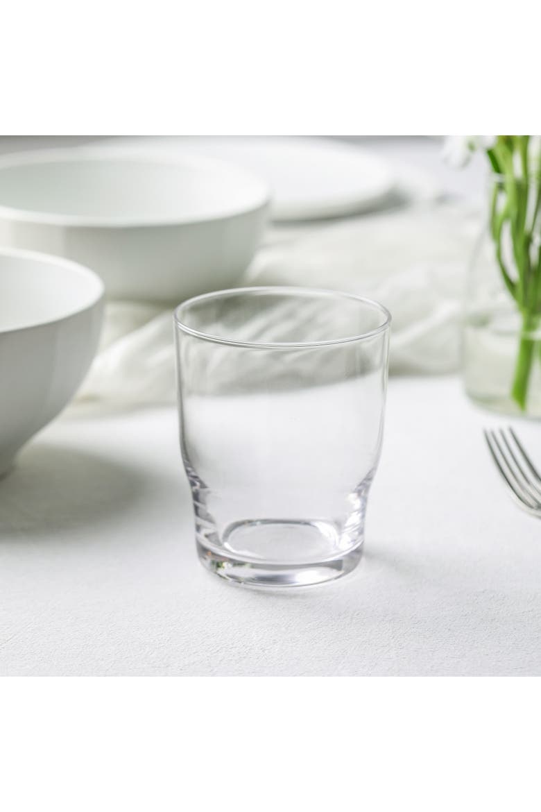 Rio Stoneware 32-Piece Dinnerware Set with Glasses, Alternate, color, Beige