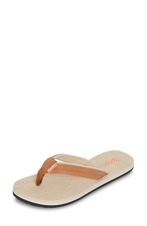 Textured Flip Flop Sandal (Women)