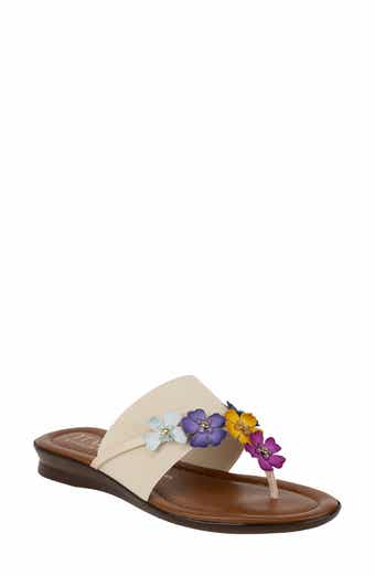 ITALIAN SHOEMAKERS Ayelen Flower Sandal