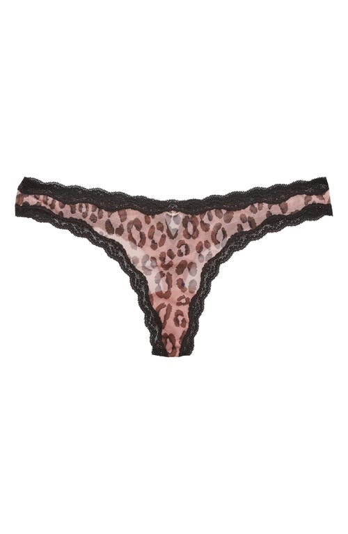 Fleur Du Mal Leopard-print Sheer Bra In Leopard Print
