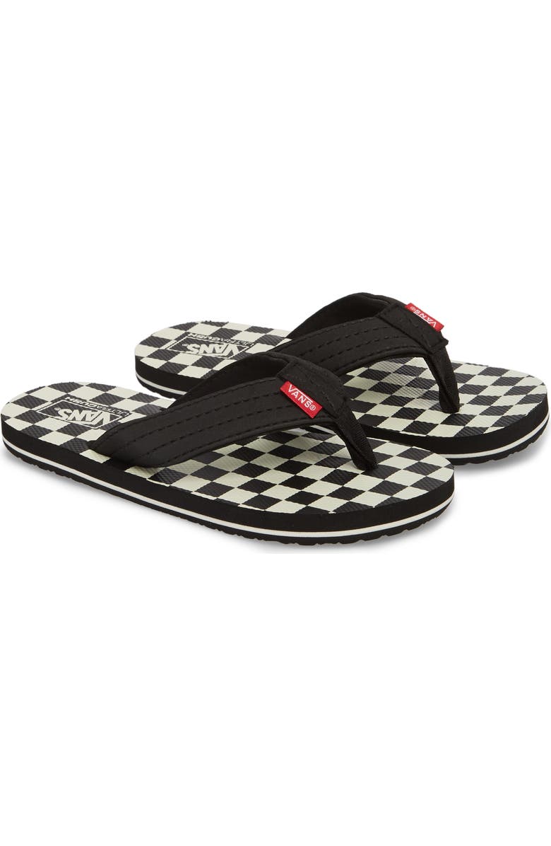 Vans T Street Print Flip Flop, Alternate, color,