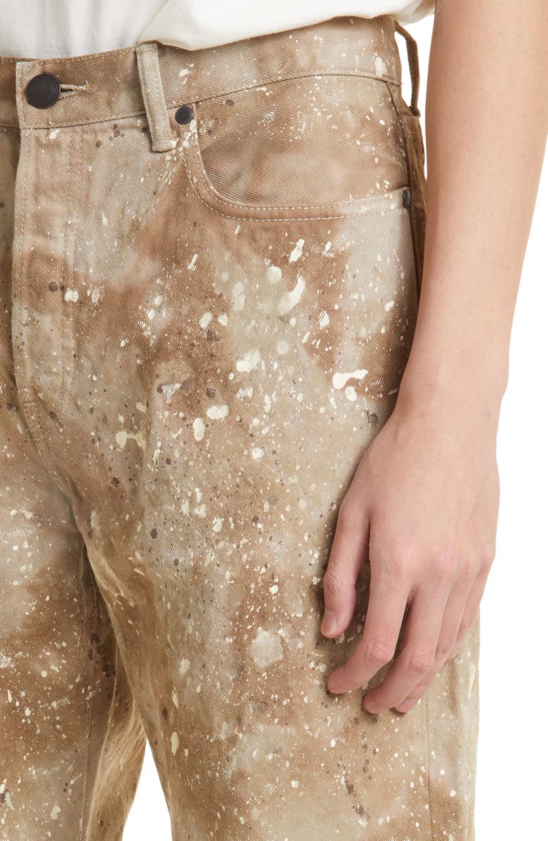 John Elliott The Daze Hand Painted Straight Leg Jeans, Alternate, color, 