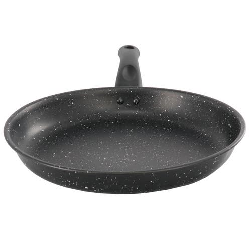 Gibson Home Delhi 11 Inch Round Nonstick Carbon Steel Frying Pan In Black