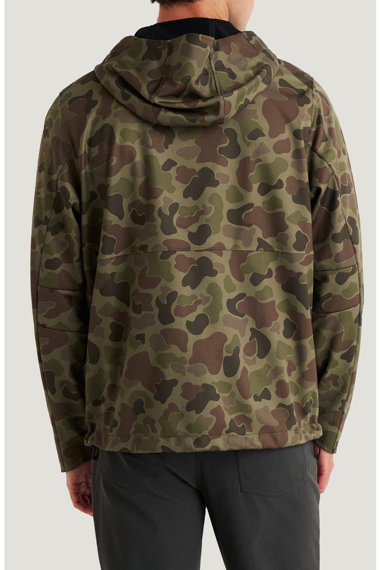 Thermowind Hooded Windbreaker, Alternate, color, VINTAGE CAMO OIL GREEN