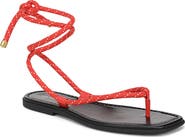 Veronica Beard Carmina Ankle Wrap Sandal
