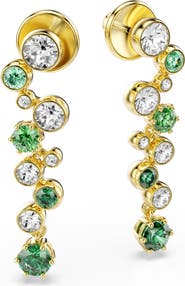 Swarovski Constella Crystal & Zirconia Drop Earrings