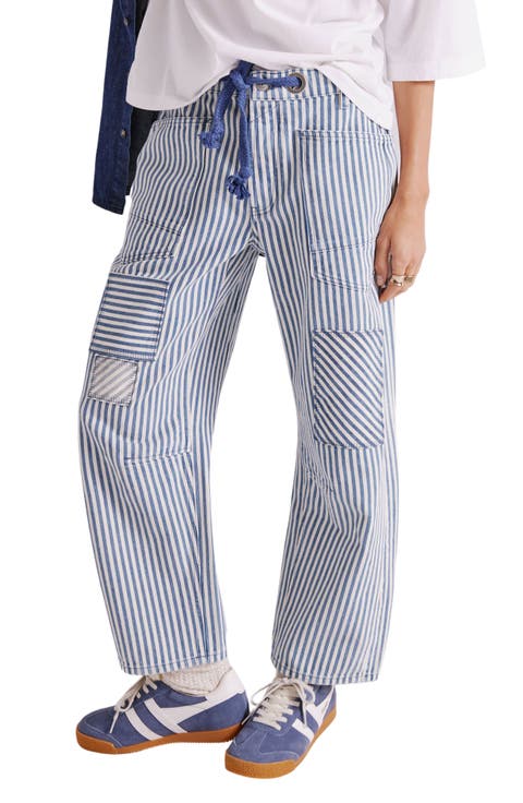 Moxie Railroad Stripe Pants