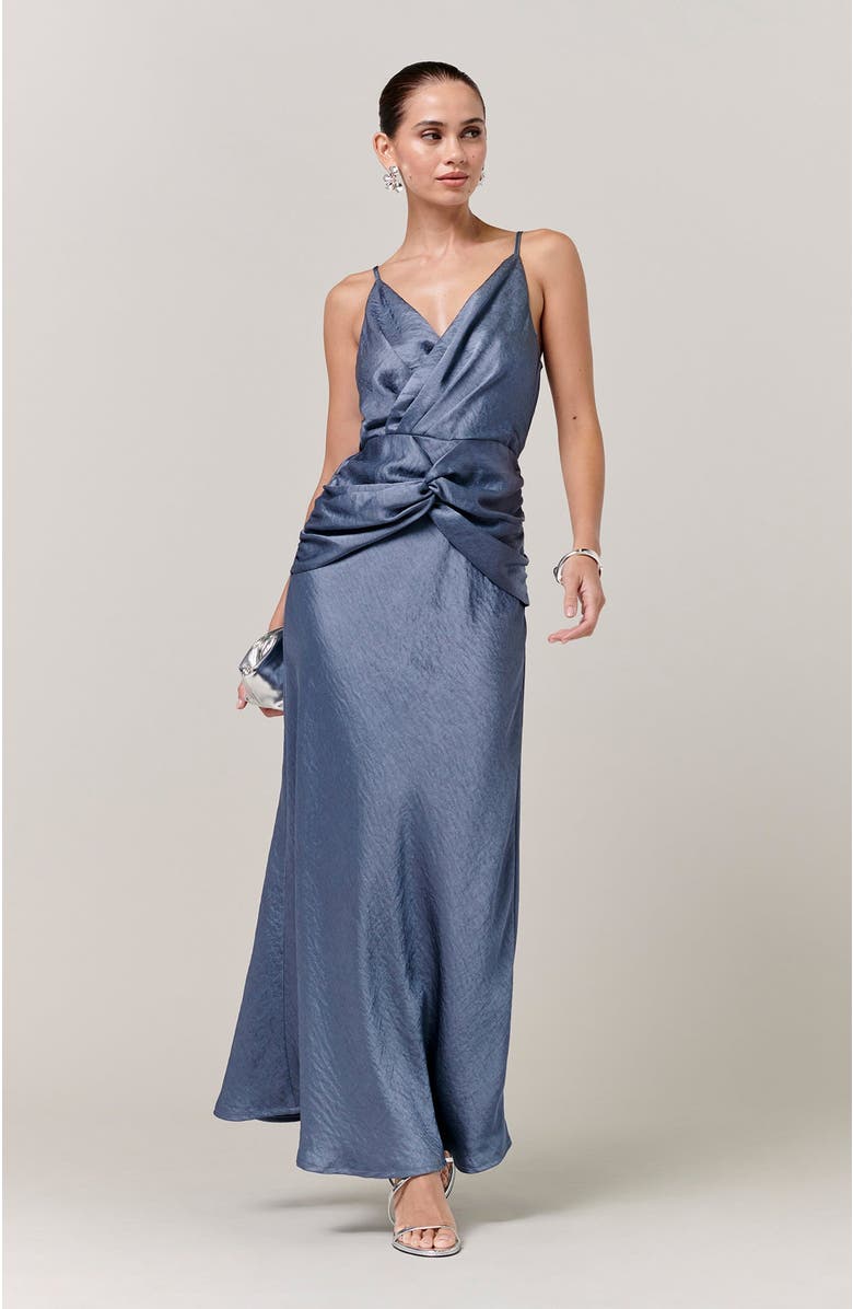 SAVEL Paula Midi Dress, Alternate, color, Petrol Blue