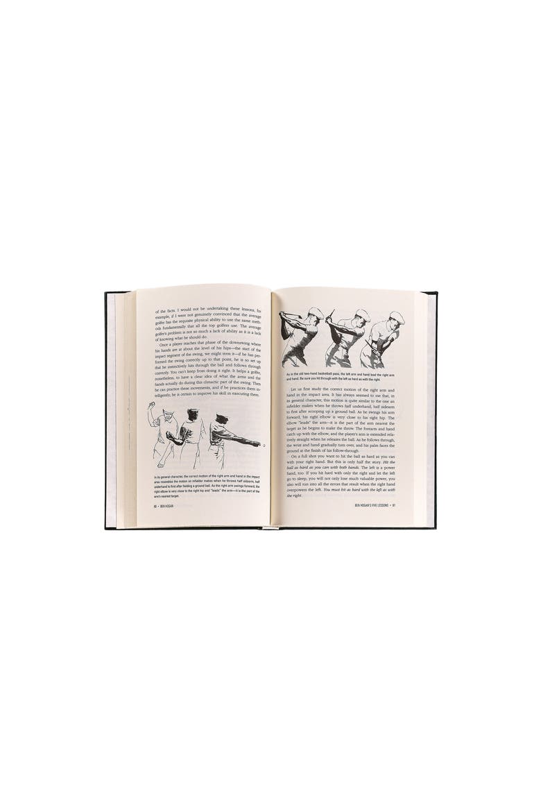 Ben Hogan's Five Lessons The Modern Fundamentals of Golf Leather Edition, Alternate, color, Green