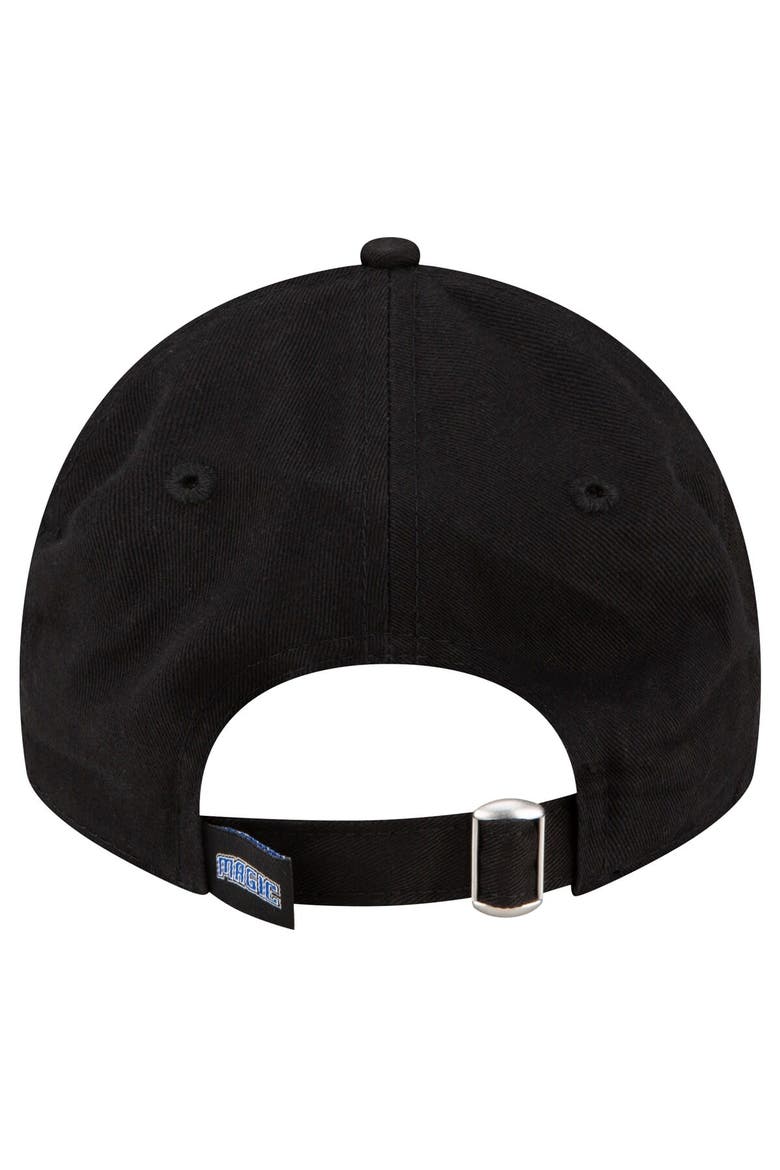Men's New Era Black Orlando Magic Team 2.0 9TWENTY Adjustable Hat, Alternate, color, Black