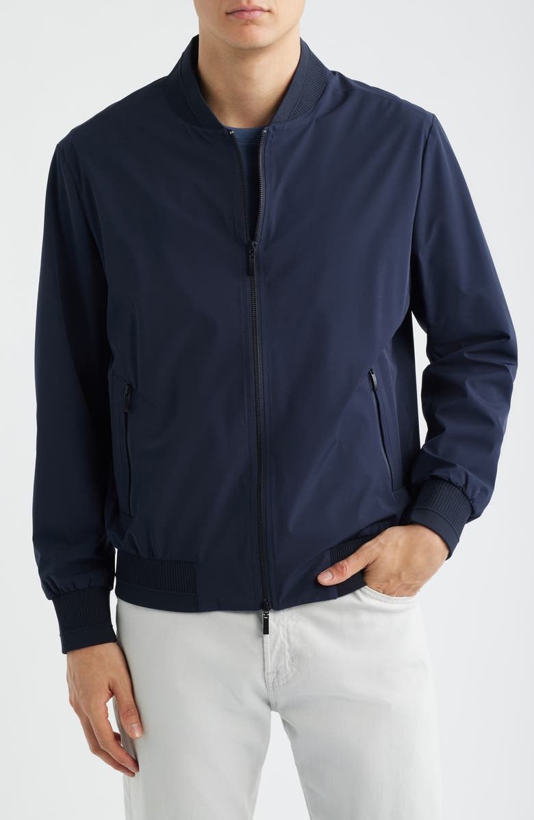 Robert Barakett Brex Windbreaker, Alternate, color, Dark Caspian