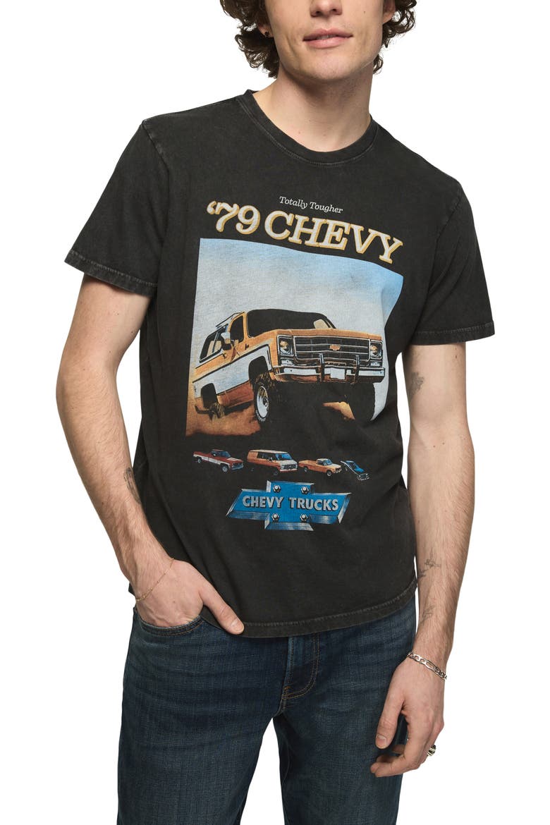 Chevy Trucks Graphic Tee, Main, color, JET BLACK