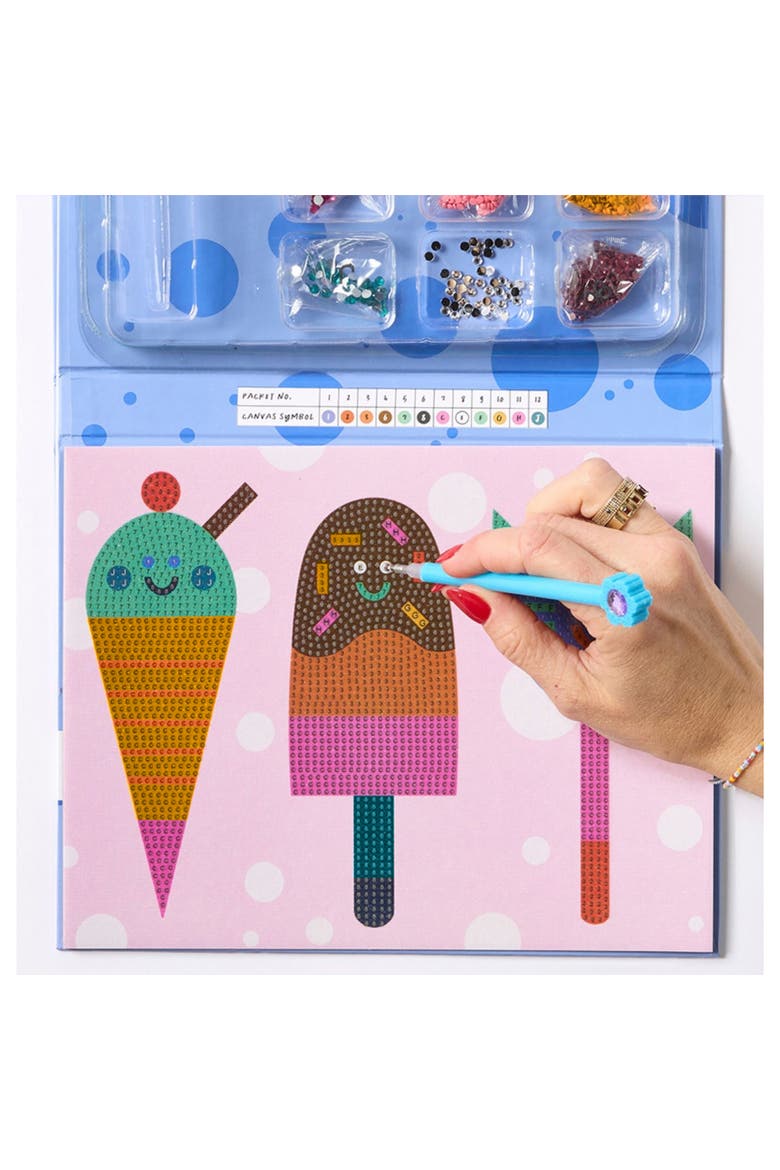 Sparkle Art, Yum! Yum! Yum! DIY Bedazzled Artwork Kit, Alternate, color, Multicolored