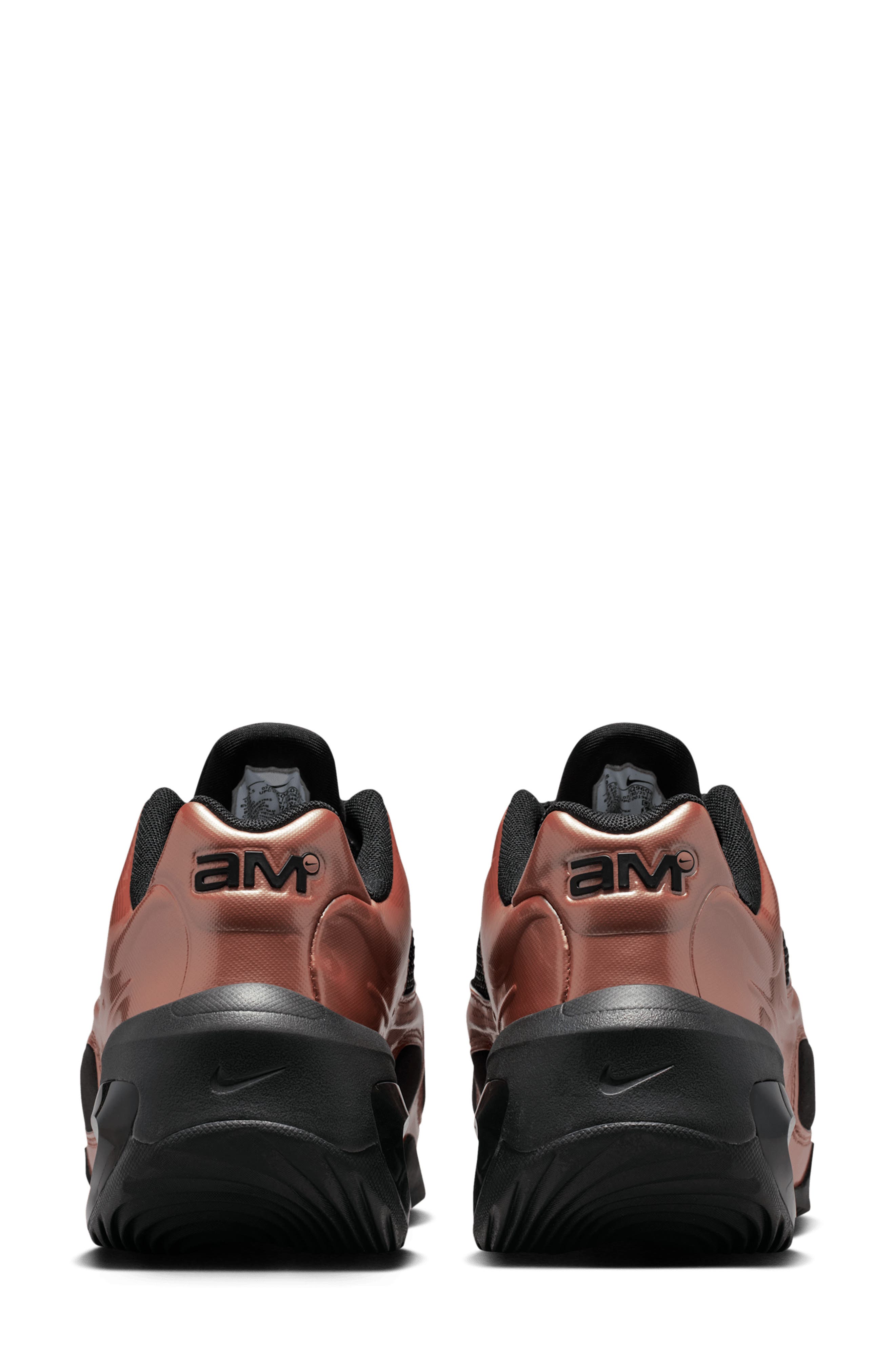 Nike Air Max Muse Sneaker, Alternate, color, Black/ Rose Gold