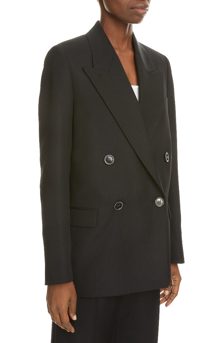 Acne Studios Janny Double Breasted Blazer, Alternate, color, 