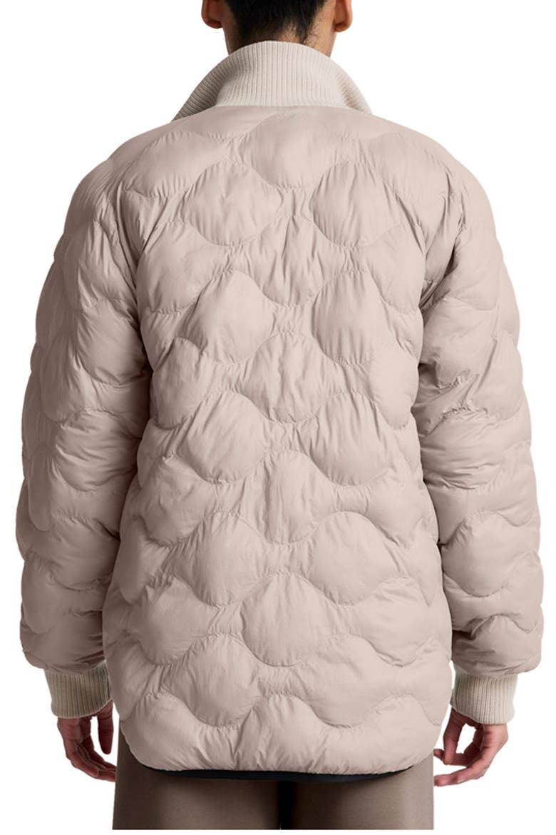Two-Way Reversible Quilted Jacket, Alternate, color, OAT LATTE