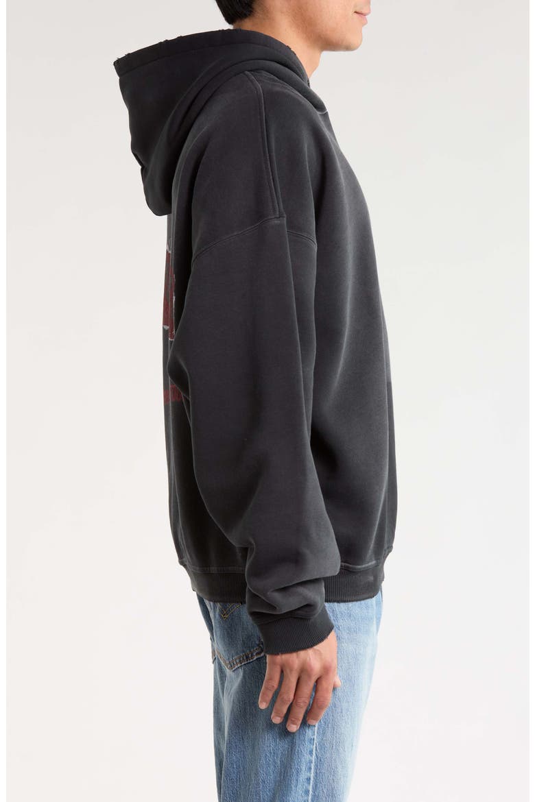 Ransom Cotton Hoodie, Main, color, VINTAGE BLACK