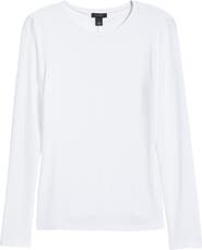Halogen® Crewneck Long Sleeve T-Shirt