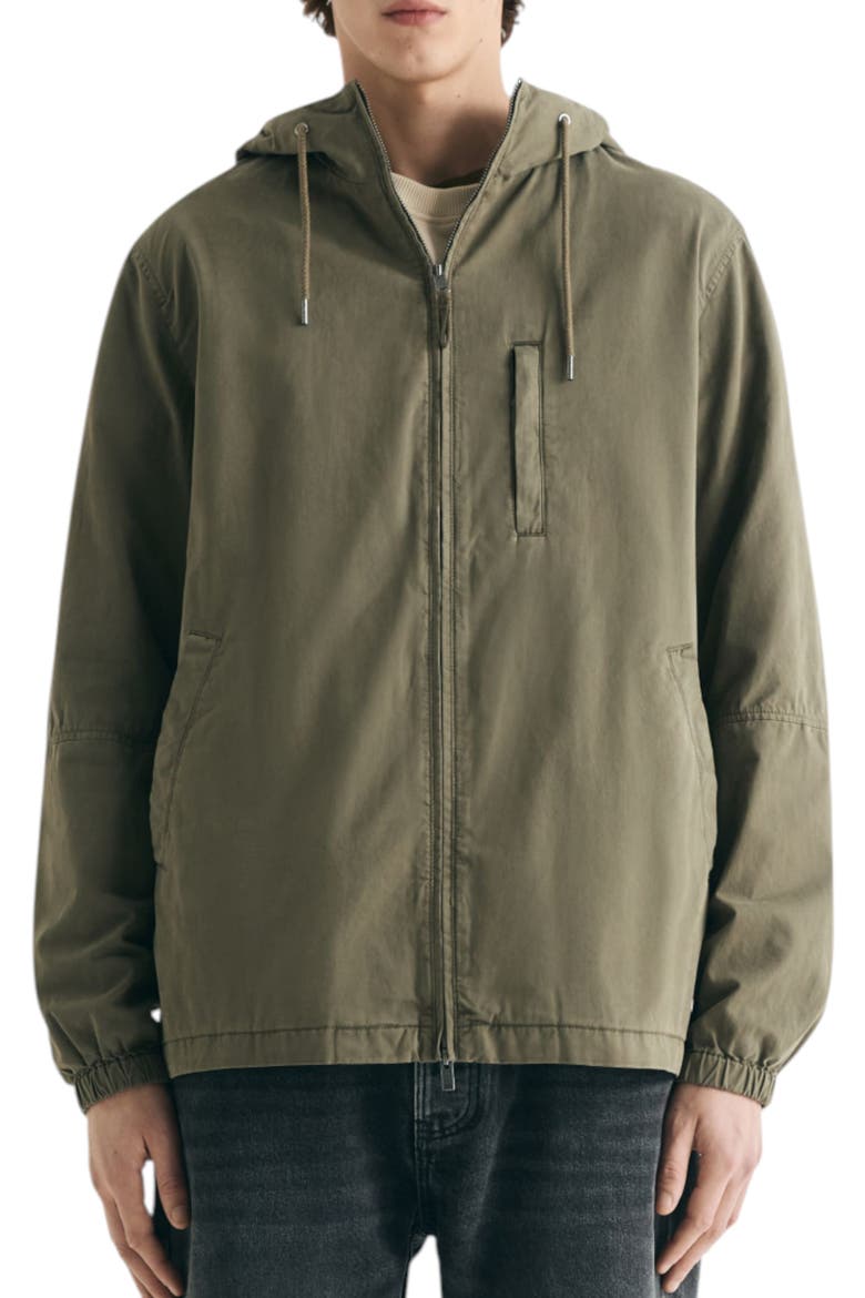 Skull hooded jacket tone, Main, color, Khaki