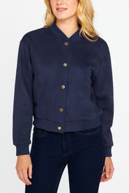 Bishop + Young Chelsea Faux Suede Bomber