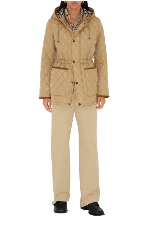 Quilted Nylon Parka