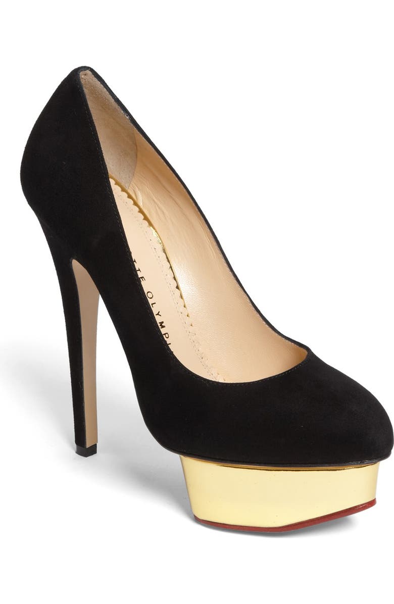 Charlotte Olympia 'Dolly' Platform Pump, Main, color,