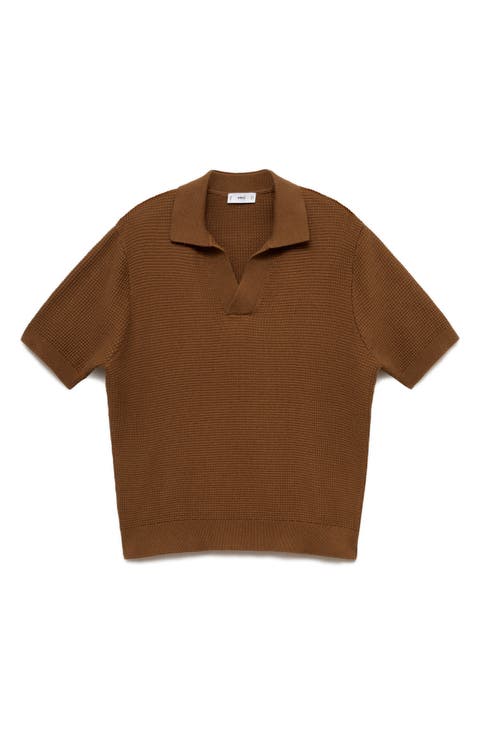 Fine Cotton Knit Polo