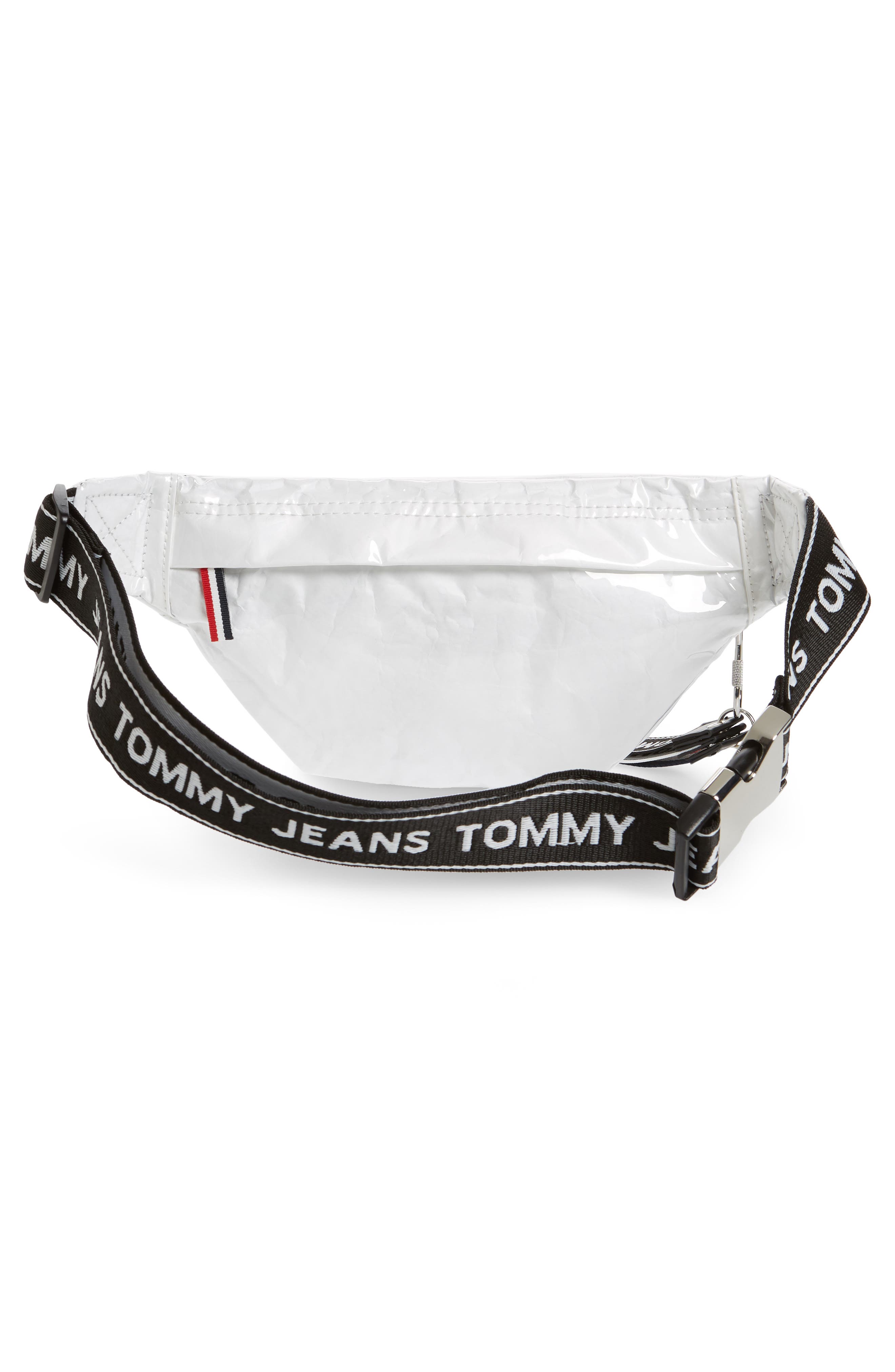 Logo Tape Belt Bag, Alternate, color, BRIGHT WHITE