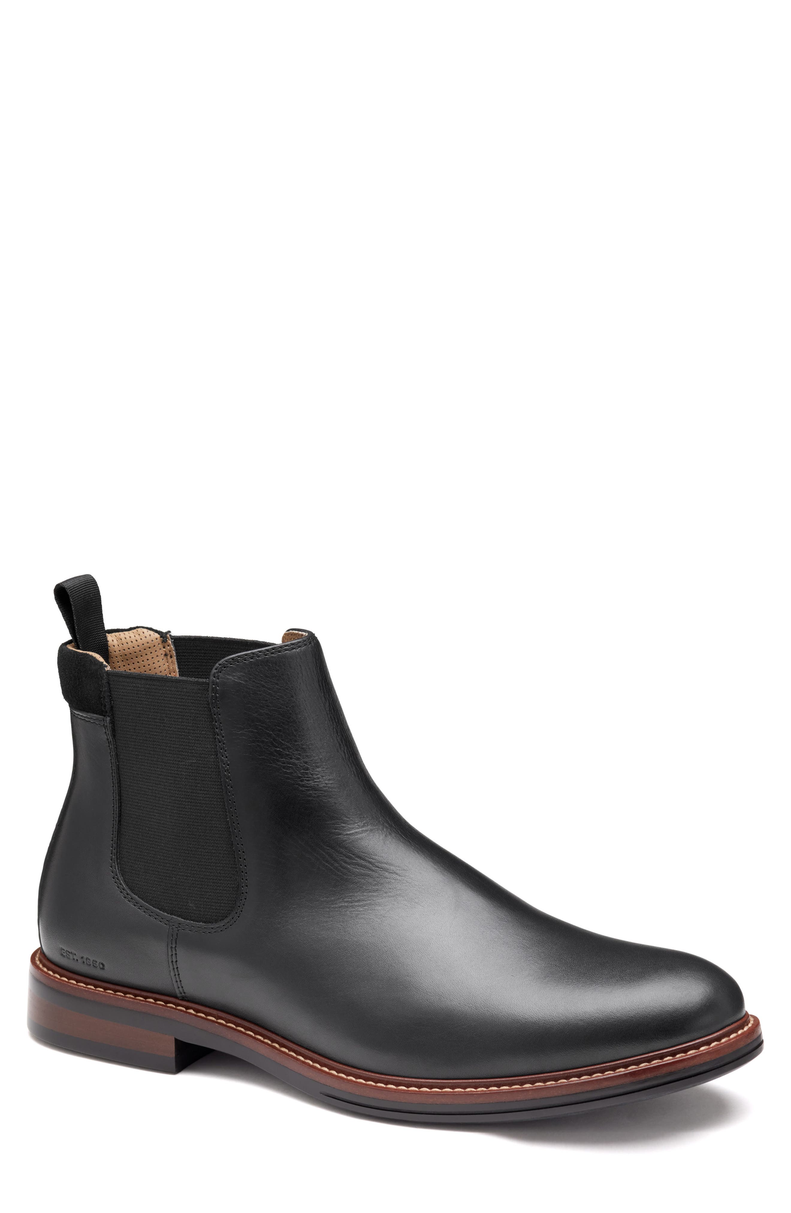 BLACK WATERPROOF FULL GRAIN
