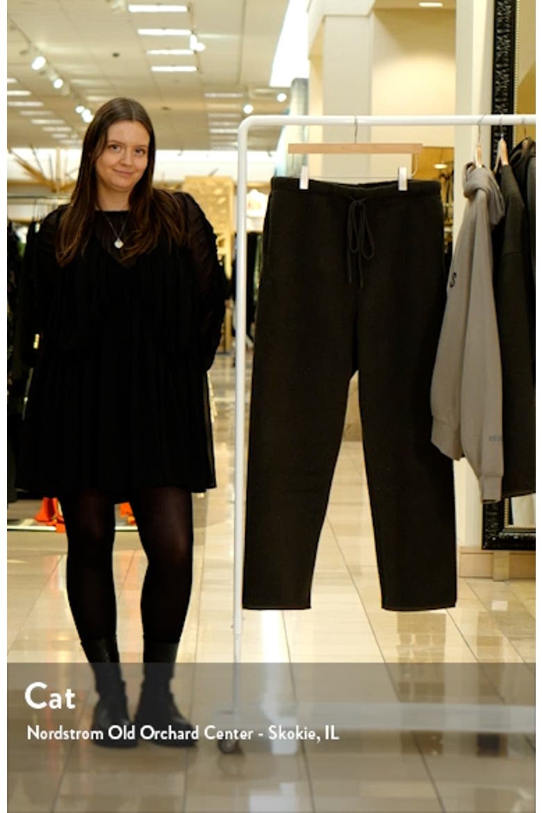 Polar Fleece Drawstring Waist Pants video