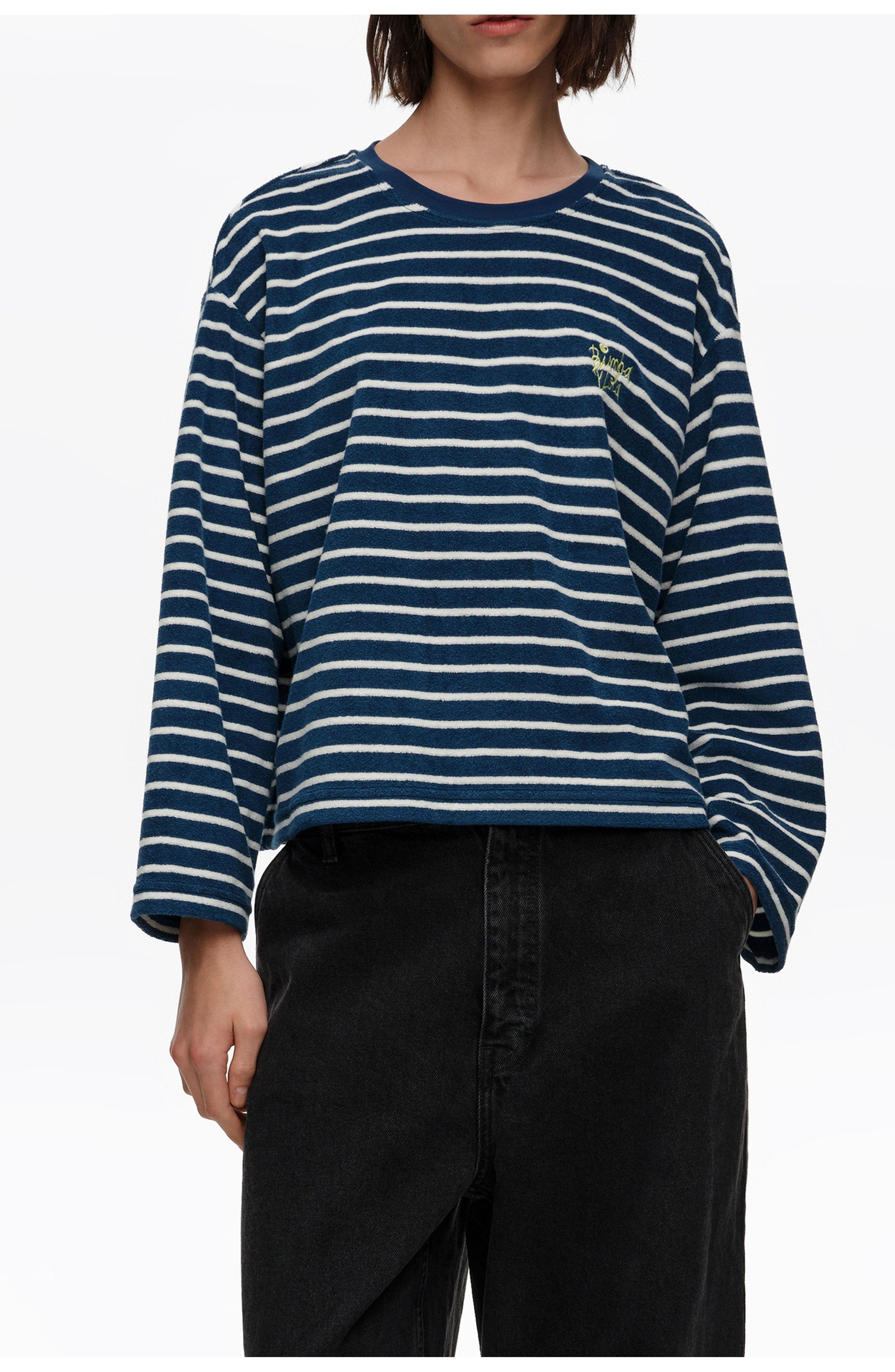 Striped Towel Long Sleeve T-Shirt - image 1