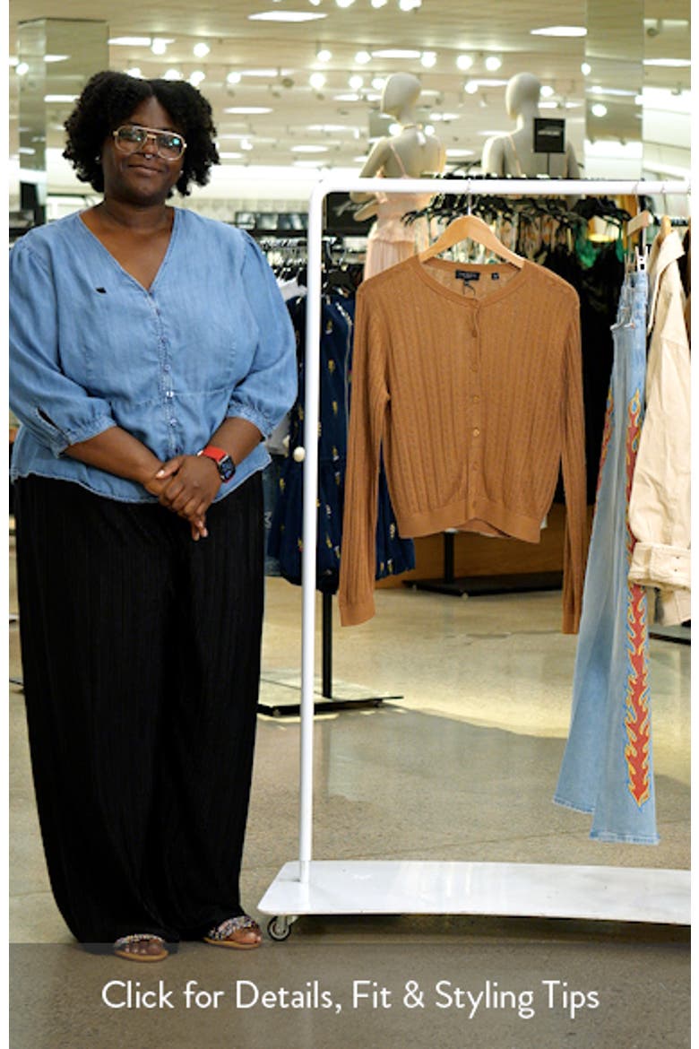 Valerie Pointelle Stitch Cardigan video