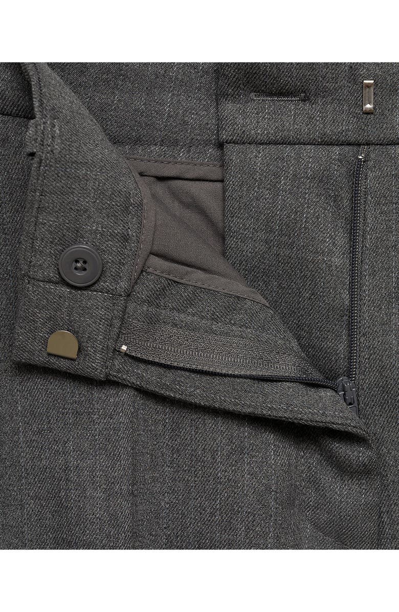 MANGO Flat Front Skinny Pants, Alternate, color,