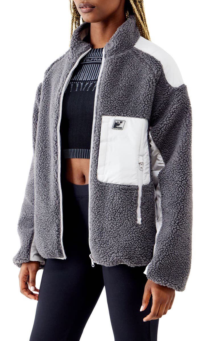 Iets Frans Reversible Faux Shearling Jacket, Main, color,